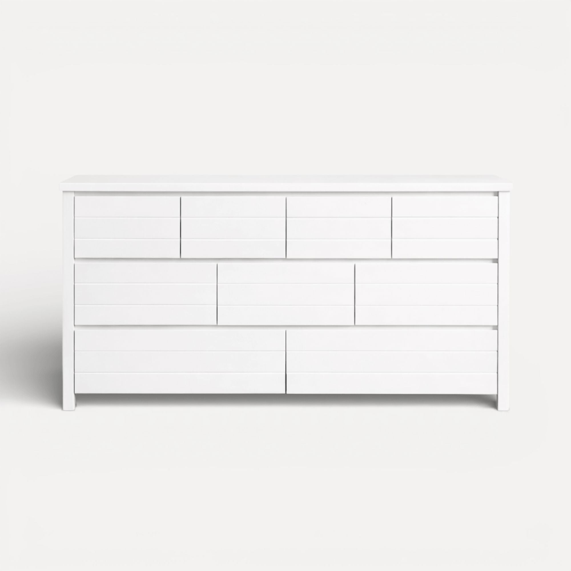Coast 9-Drawer Chest of Drawers L1800mm Bedroom Furniture Beachwood Designs White