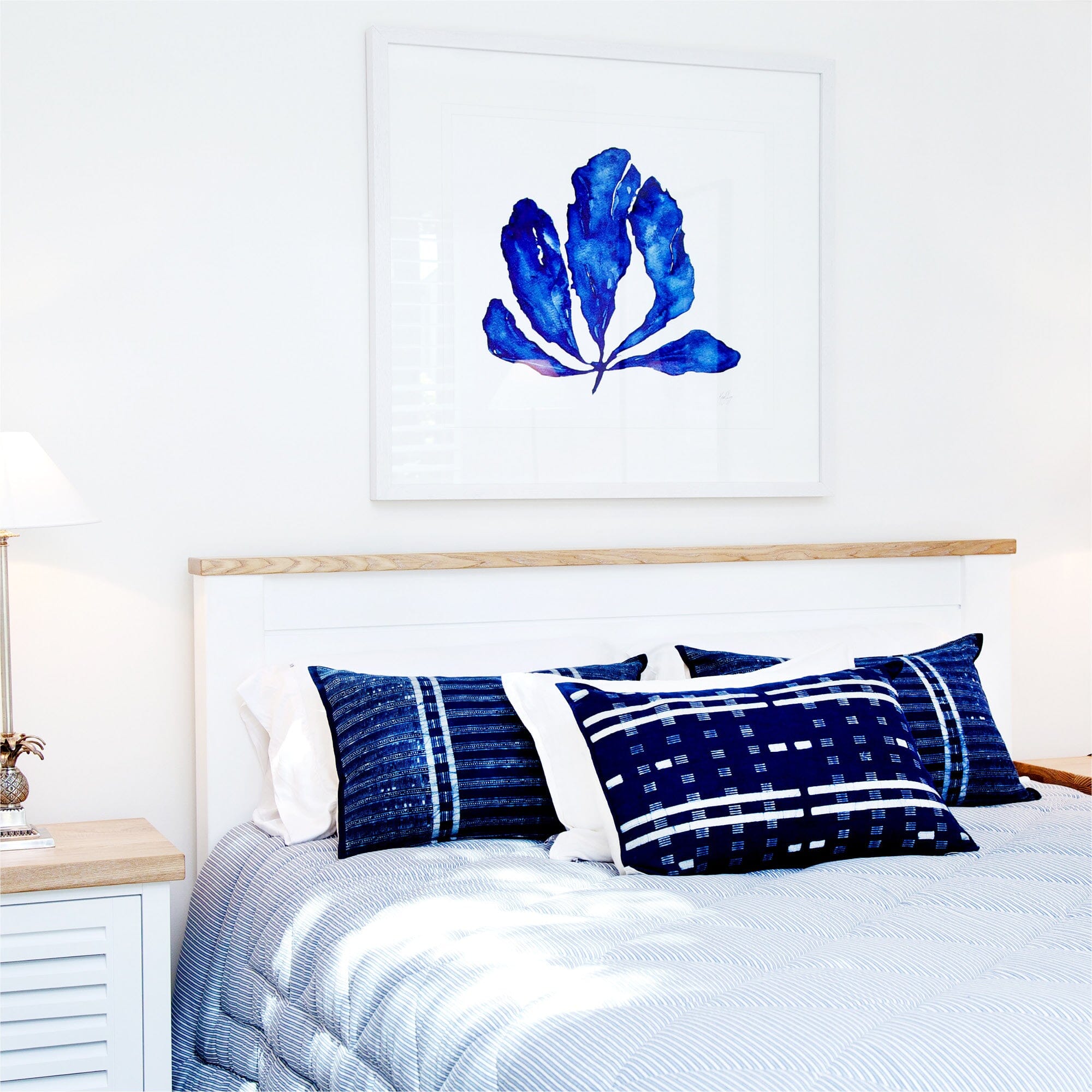 Coast Bed - Double Bedroom Furniture Beachwood Designs White & Limed Ash