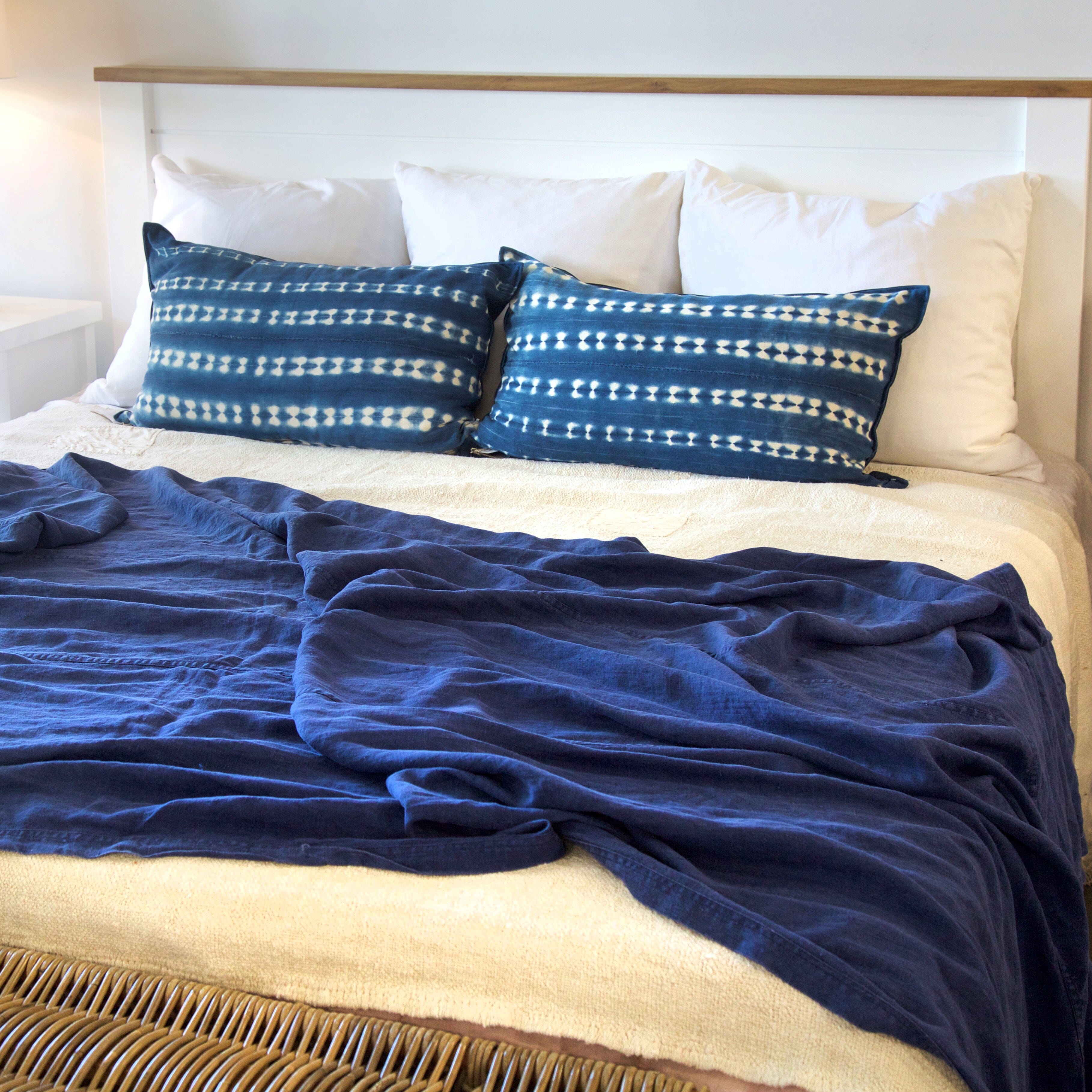 Coast Bed - King Bedroom Furniture Beachwood Designs White &amp; Weathered Oak 