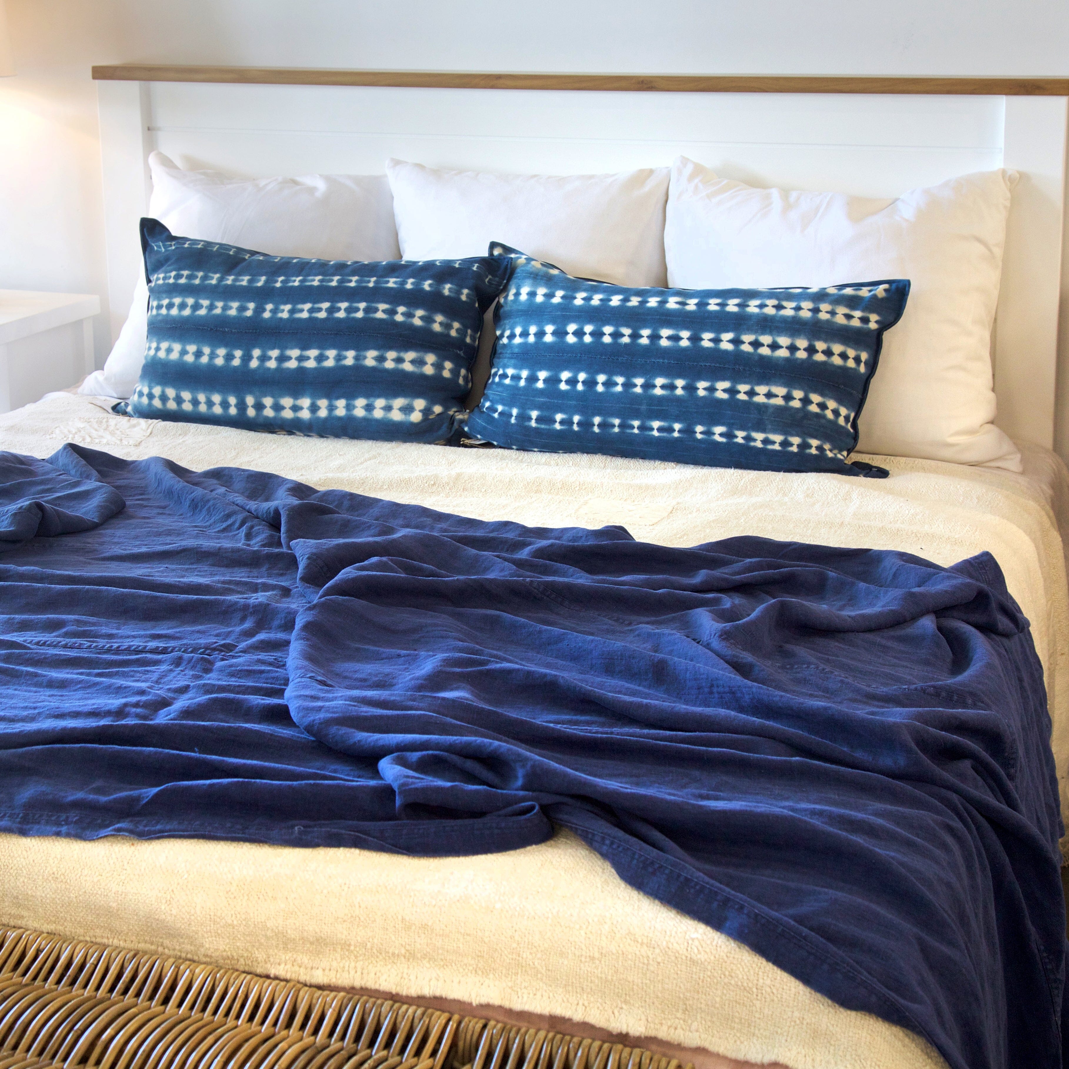Coast Bed - King Bedroom Furniture Beachwood Designs White & Weathered Oak