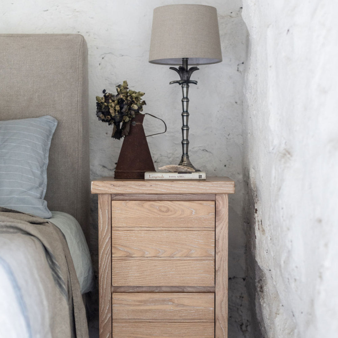 Coast Bedside L450mm - 2 Drawer Bedroom Furniture Beachwood Designs