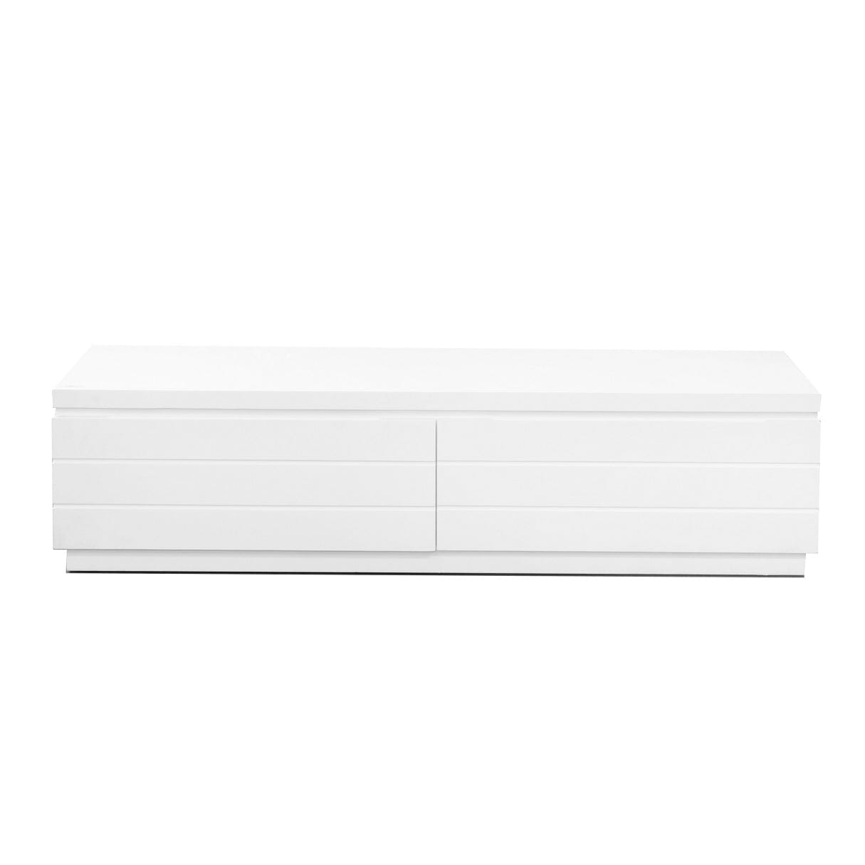 Coast End of Bed Unit - King Bedroom Furniture Beachwood Designs White