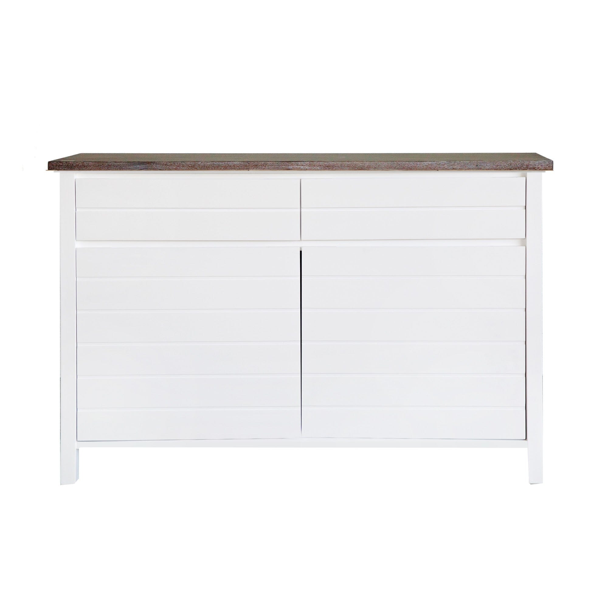Coast Sideboard L1300mm Living Furniture Beachwood Designs White & Grey Limed