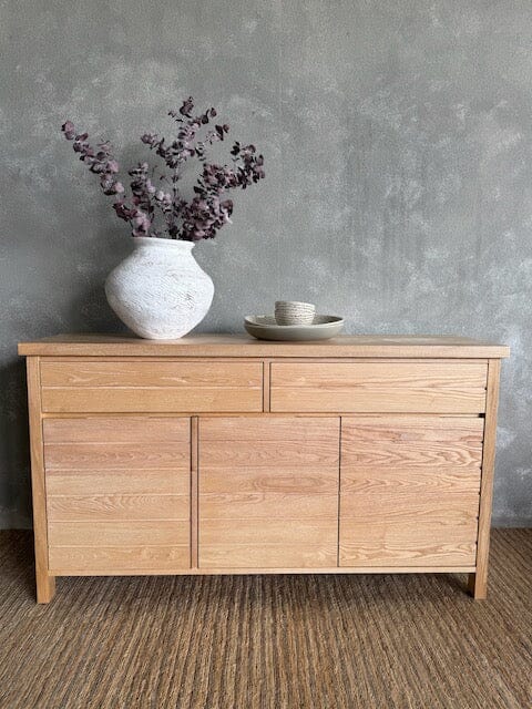 Coast Sideboard L1600mm Living Furniture Beachwood Designs Limed Ash