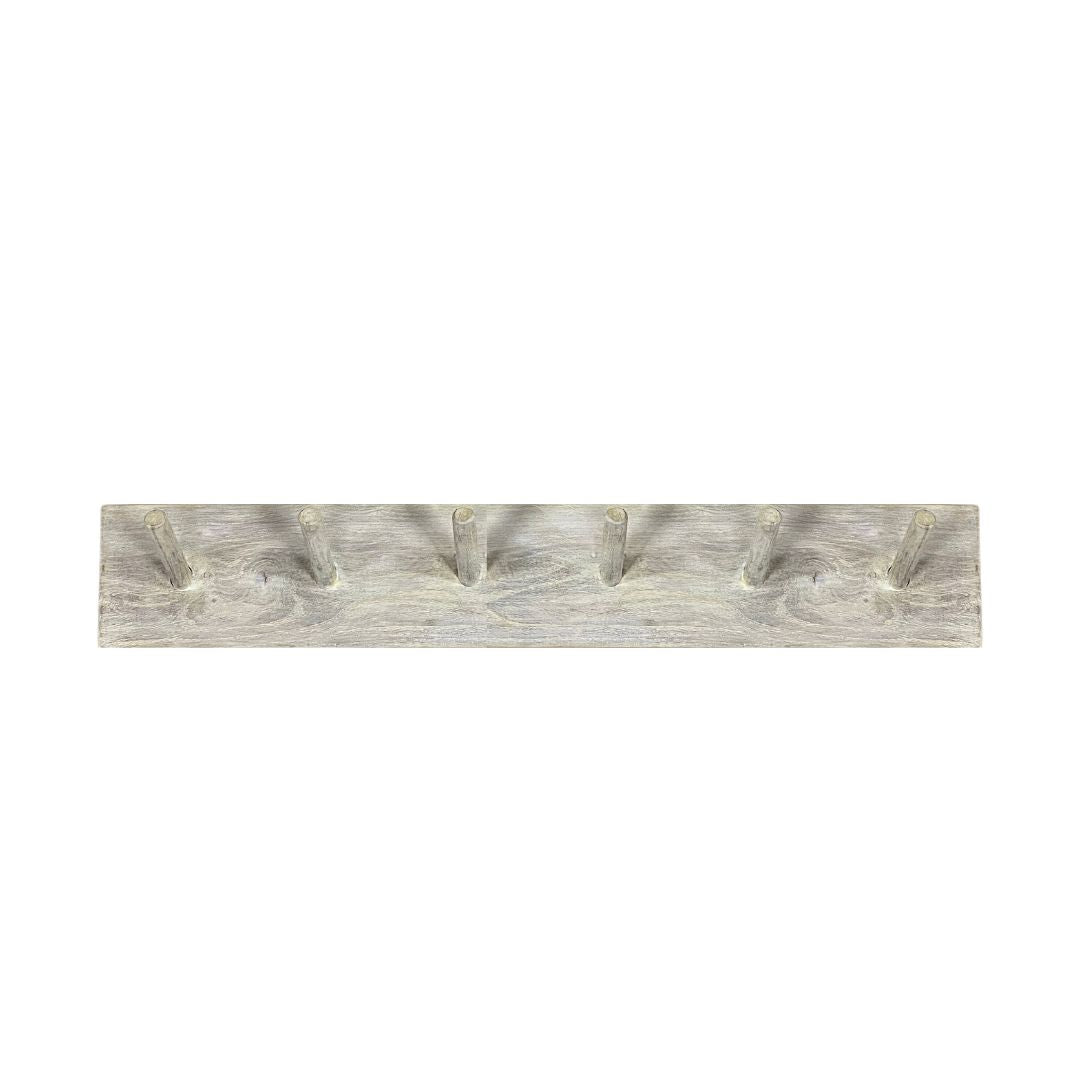 Coat Rack 1100L - Elm Homewares Beachwood Designs Vintage Grey Elm