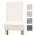 Collaroy High Back Chair Cover Dining Furniture Beachwood Designs Salt & Pepper Linen Cotton 