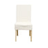 Collaroy High Back Chair Dining Furniture Beachwood Designs Salt & Pepper Linen Cotton 