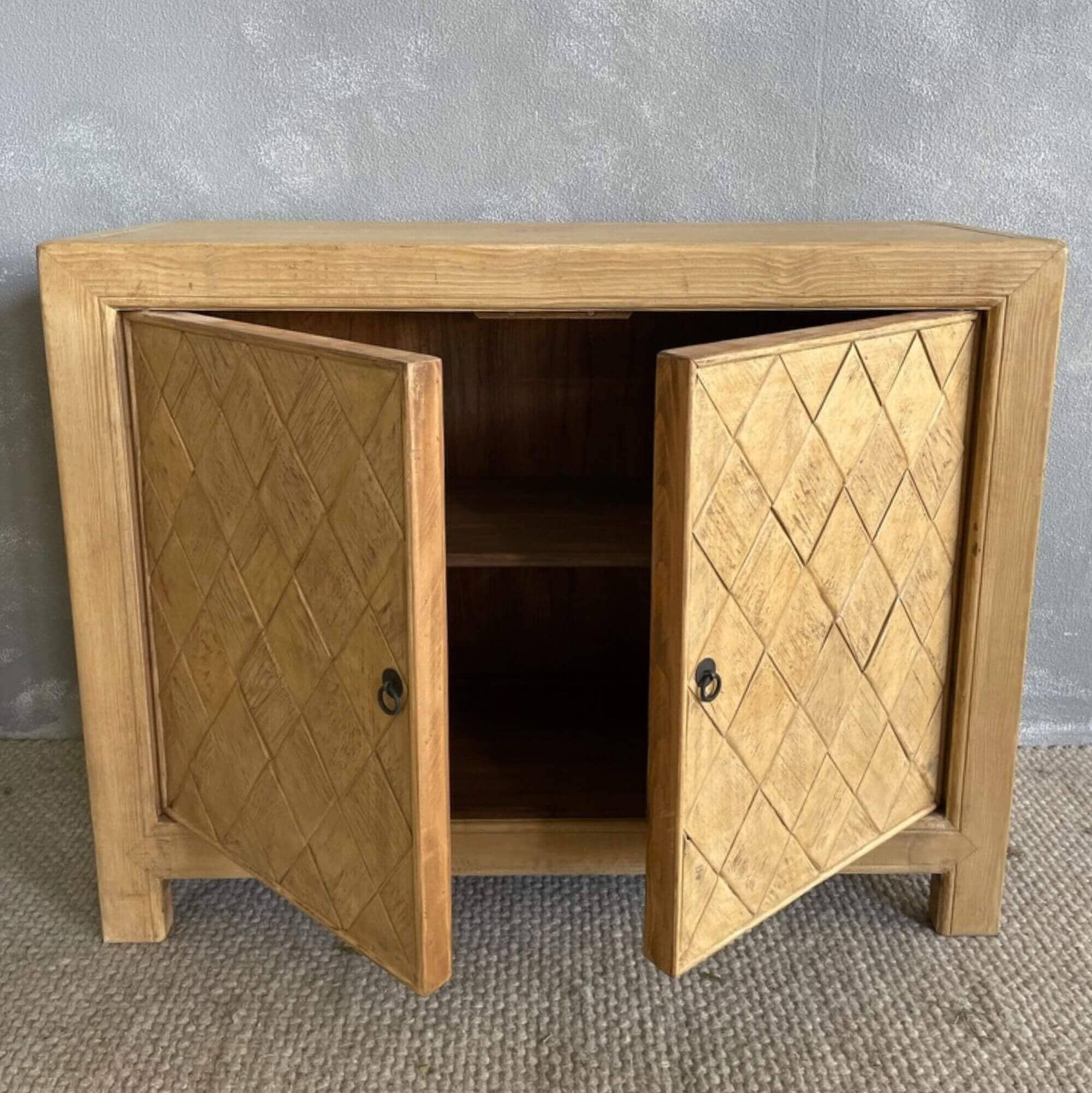 Criss Cross Elm Sideboard L1150mm Living Furniture Beachwood Designs