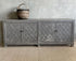 Criss Cross Elm Sideboard L2240mm Living Furniture Beachwood Designs Painted Grey Elm