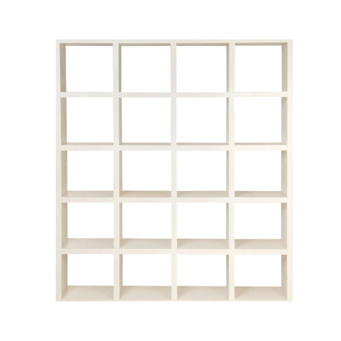 Cube Shelving (5 high x 4 wide) Office &amp; Storage Furniture Beachwood Designs White 