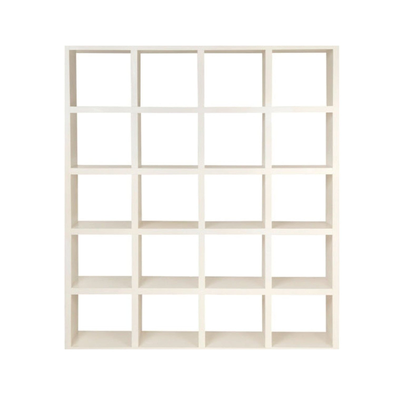 Cube Shelving (5 high x 4 wide) Office &amp; Storage Furniture Beachwood Designs White 