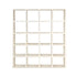 Cube Shelving (5 high x 4 wide) Office & Storage Furniture Beachwood Designs White 