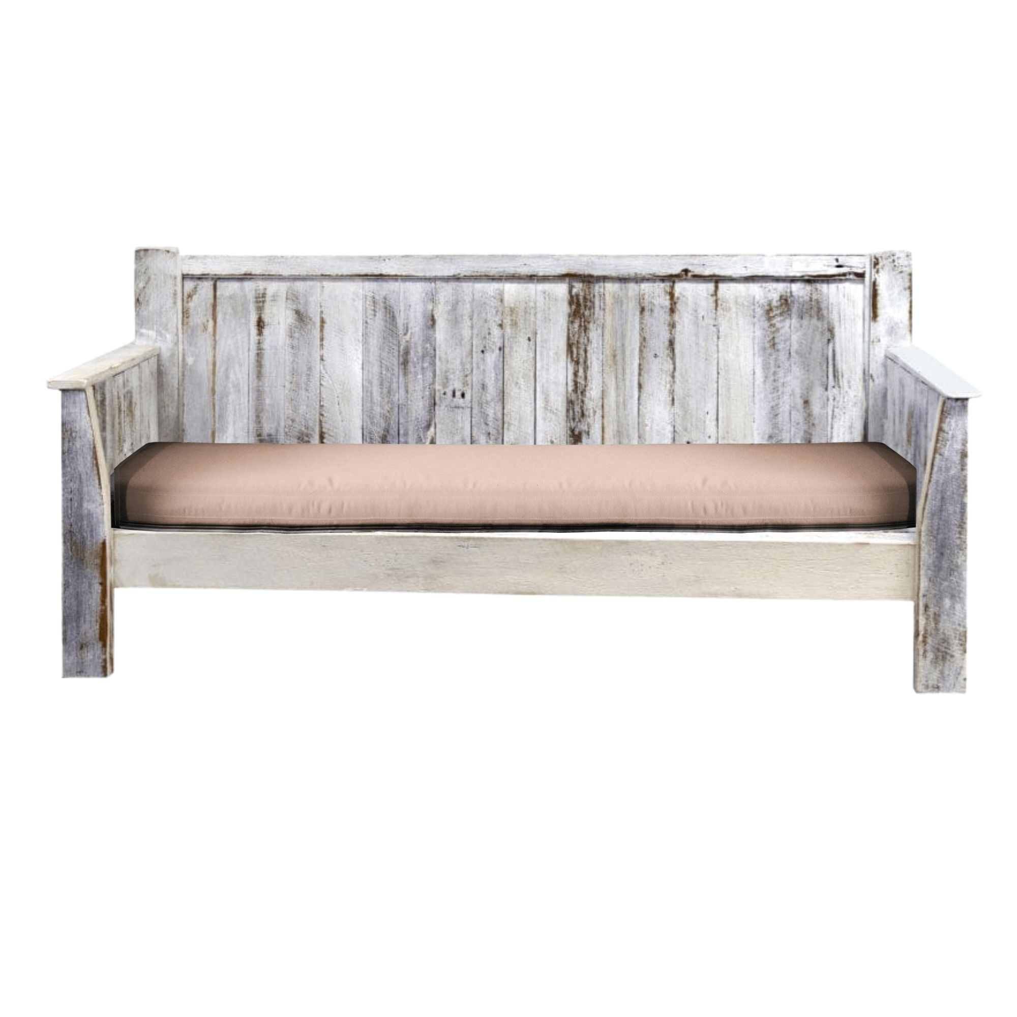 Custom Classic Outdoor Daybed Outdoor Furniture Beachwood Designs 2120mm Whitewash Peony