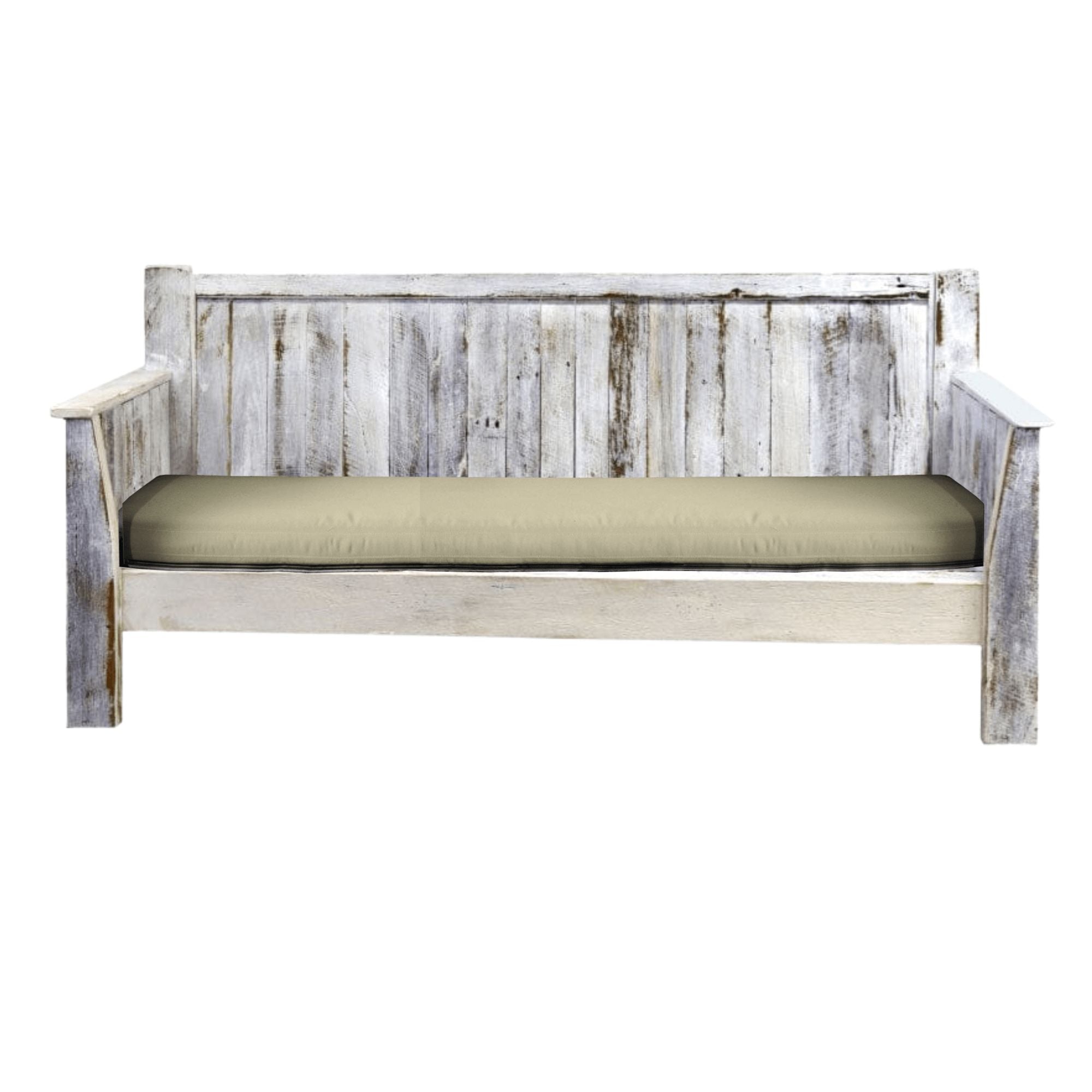 Custom Classic Outdoor Daybed Outdoor Furniture Beachwood Designs 2120mm Whitewash Pistachio