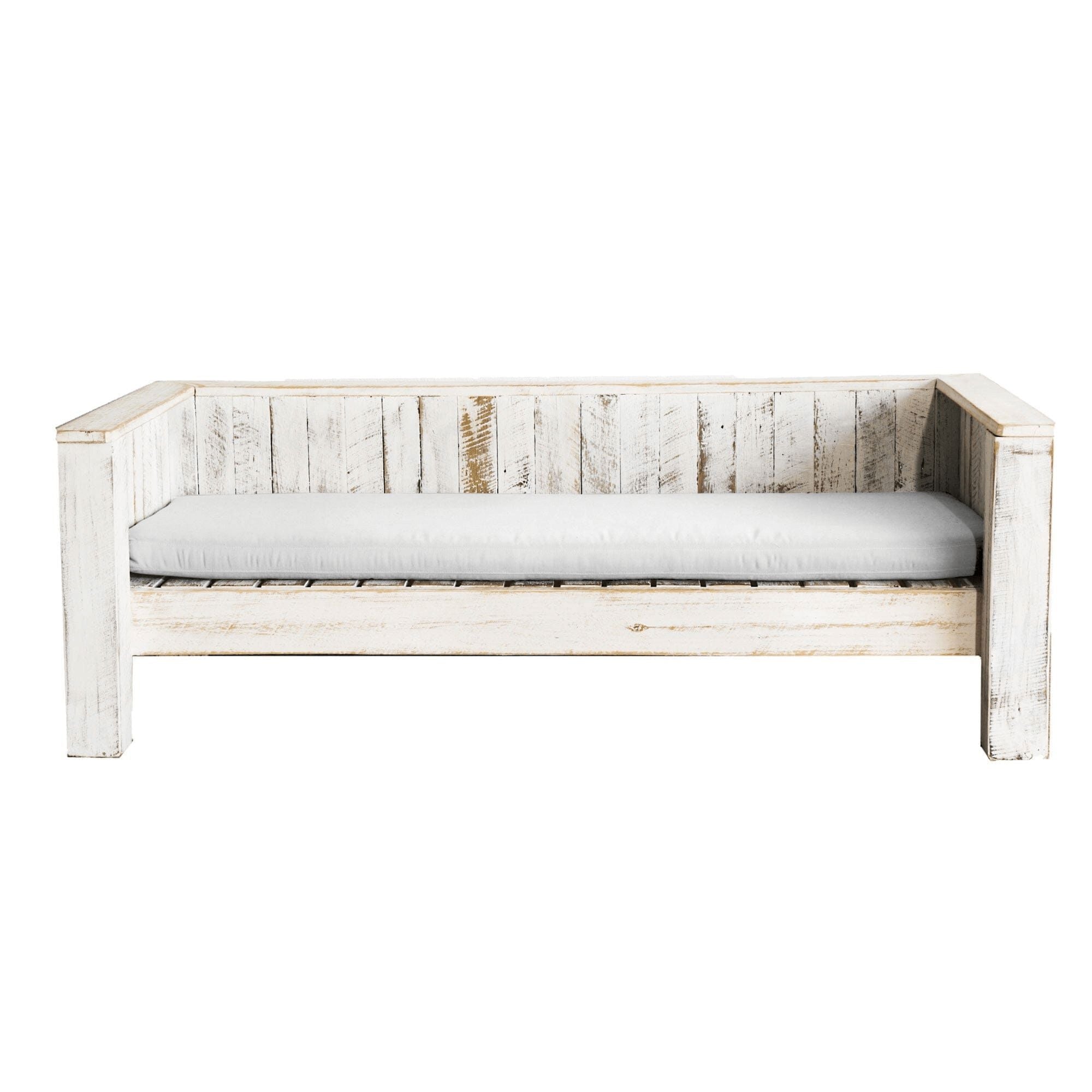 Custom Modern Daybed Outdoor Furniture Beachwood Designs 2100mm Whitewash Sit Out Optic