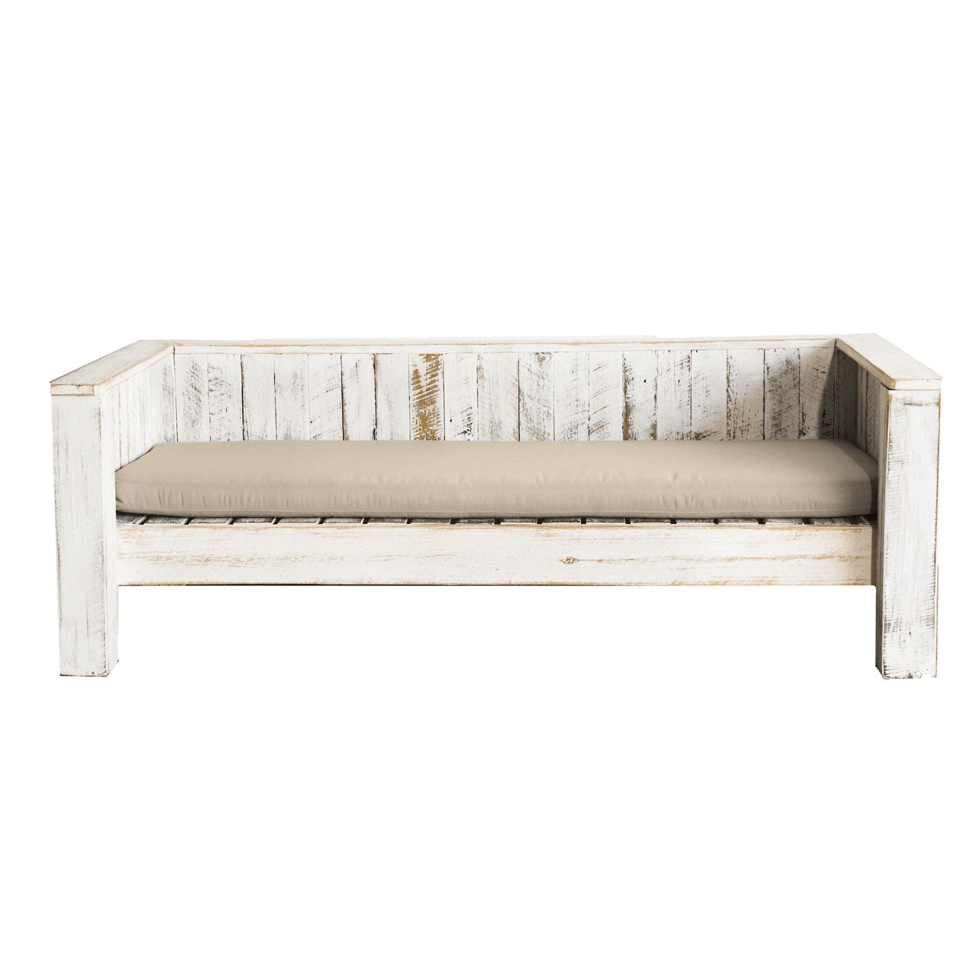 Custom Modern Daybed Outdoor Furniture Beachwood Designs 2100mm Whitewash Sit Out Sand