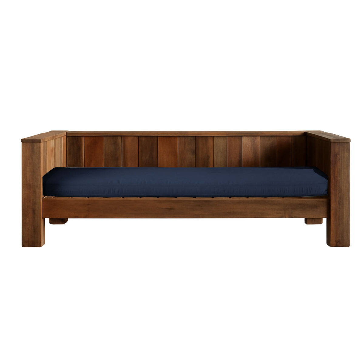 Custom Modern Outdoor Daybed Outdoor Furniture Beachwood Designs 2100mm Natural Sit Out Navy