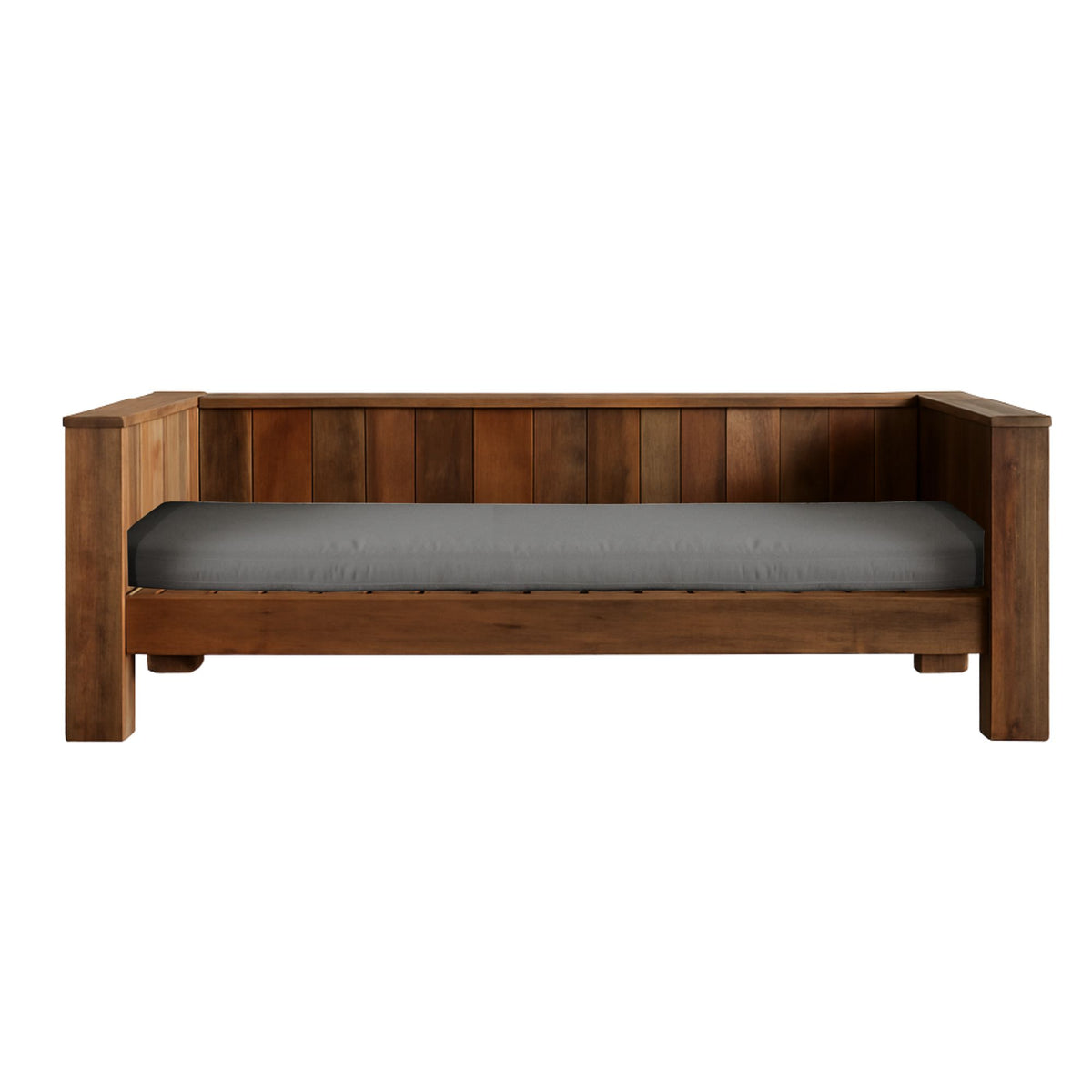 Custom Modern Outdoor Daybed Outdoor Furniture Beachwood Designs 2100mm Natural Sit Out Slate