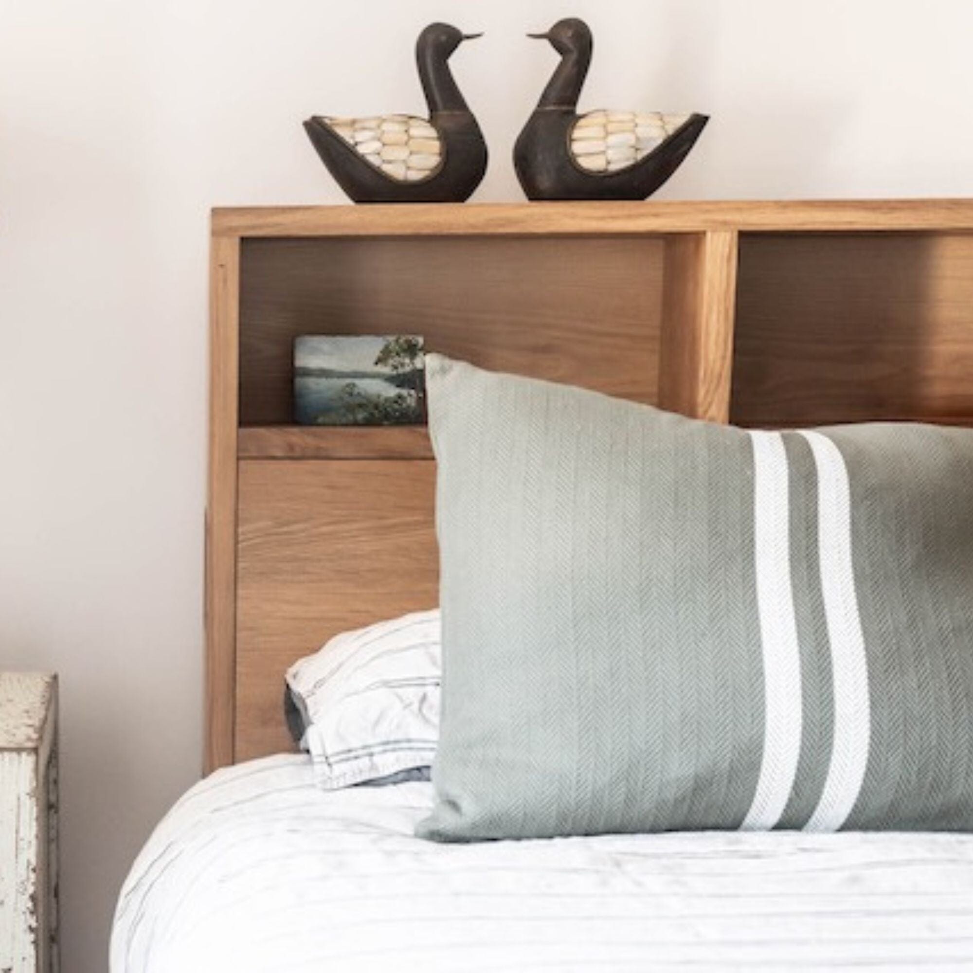 Custom Storage Bed - Queen Bedroom Furniture Beachwood Designs