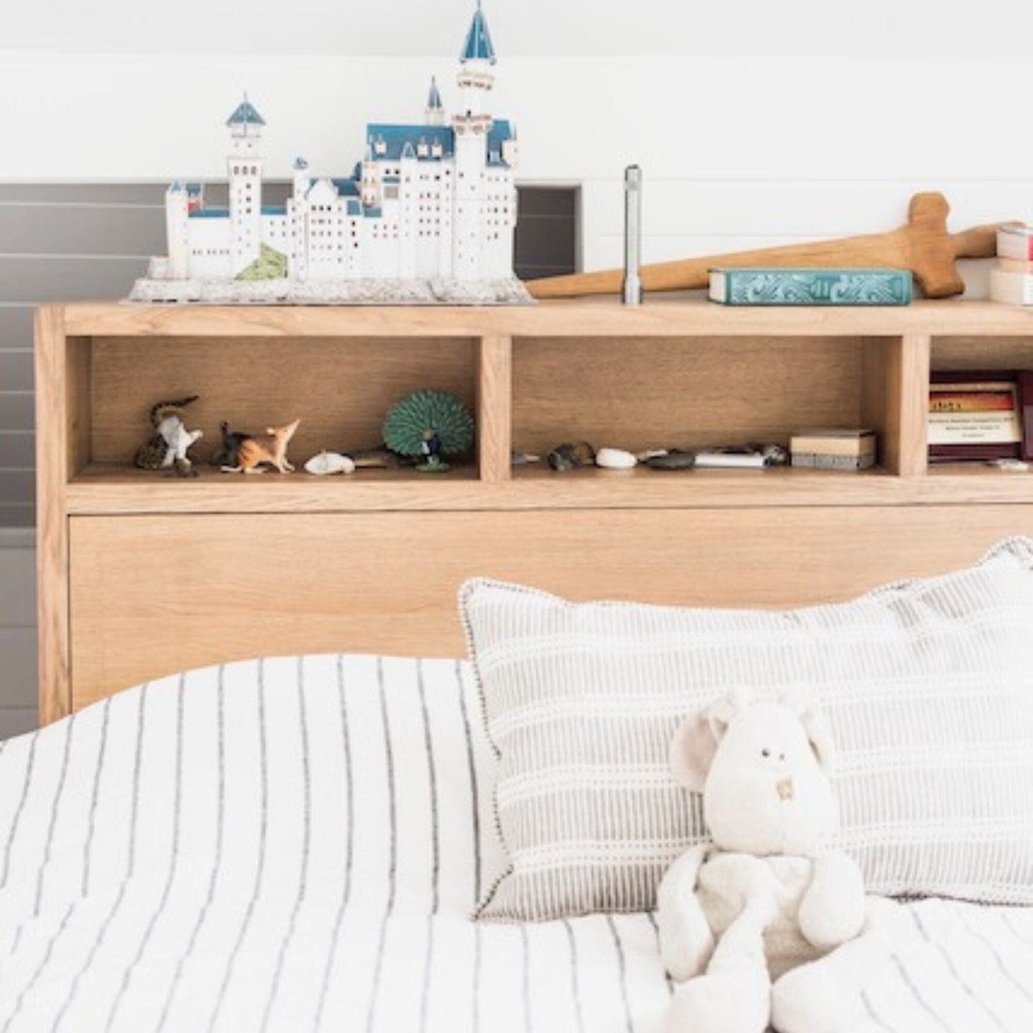 Custom Storage Bed - Queen Bedroom Furniture Beachwood Designs