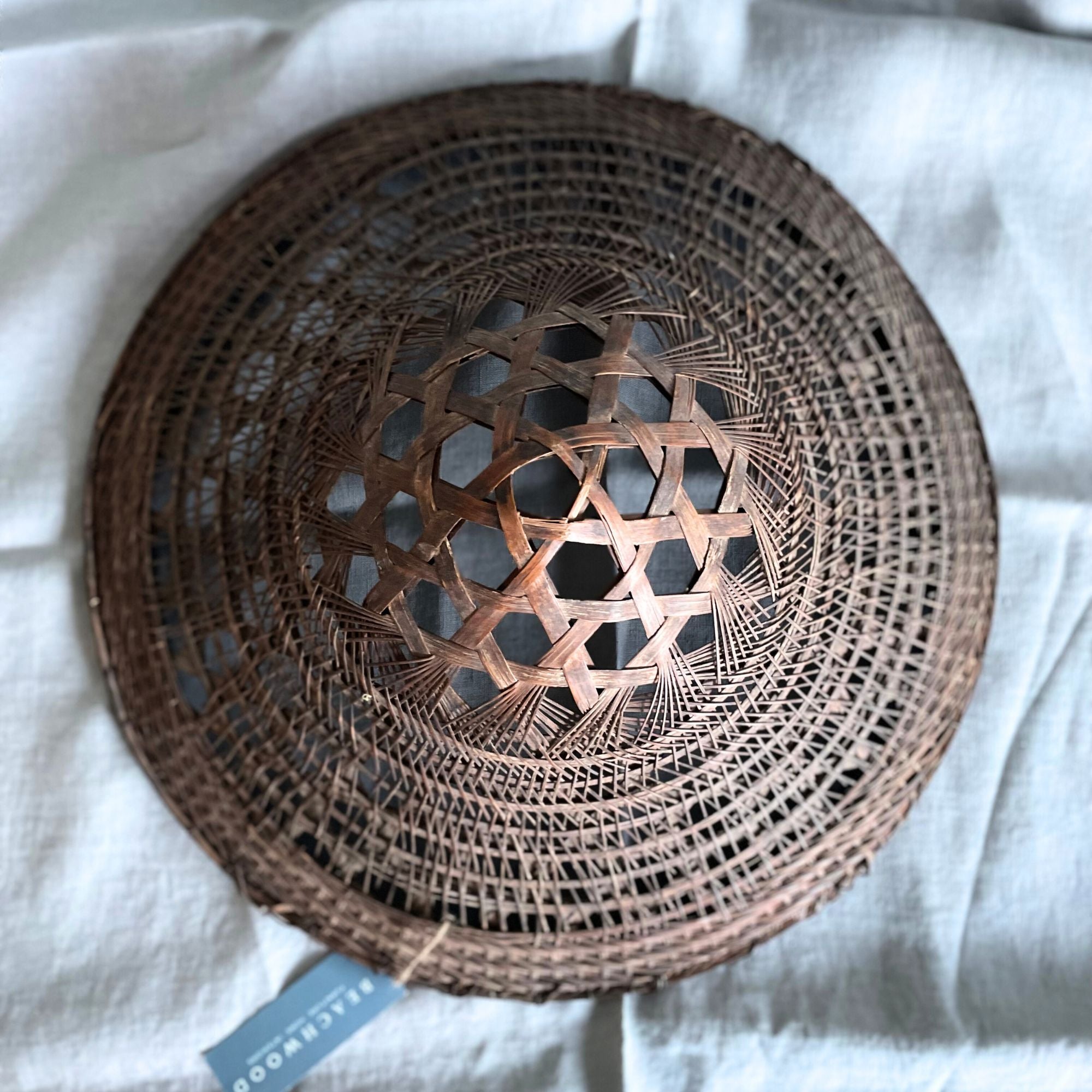 Decorative Rattan Hat Homewares Beachwood Designs