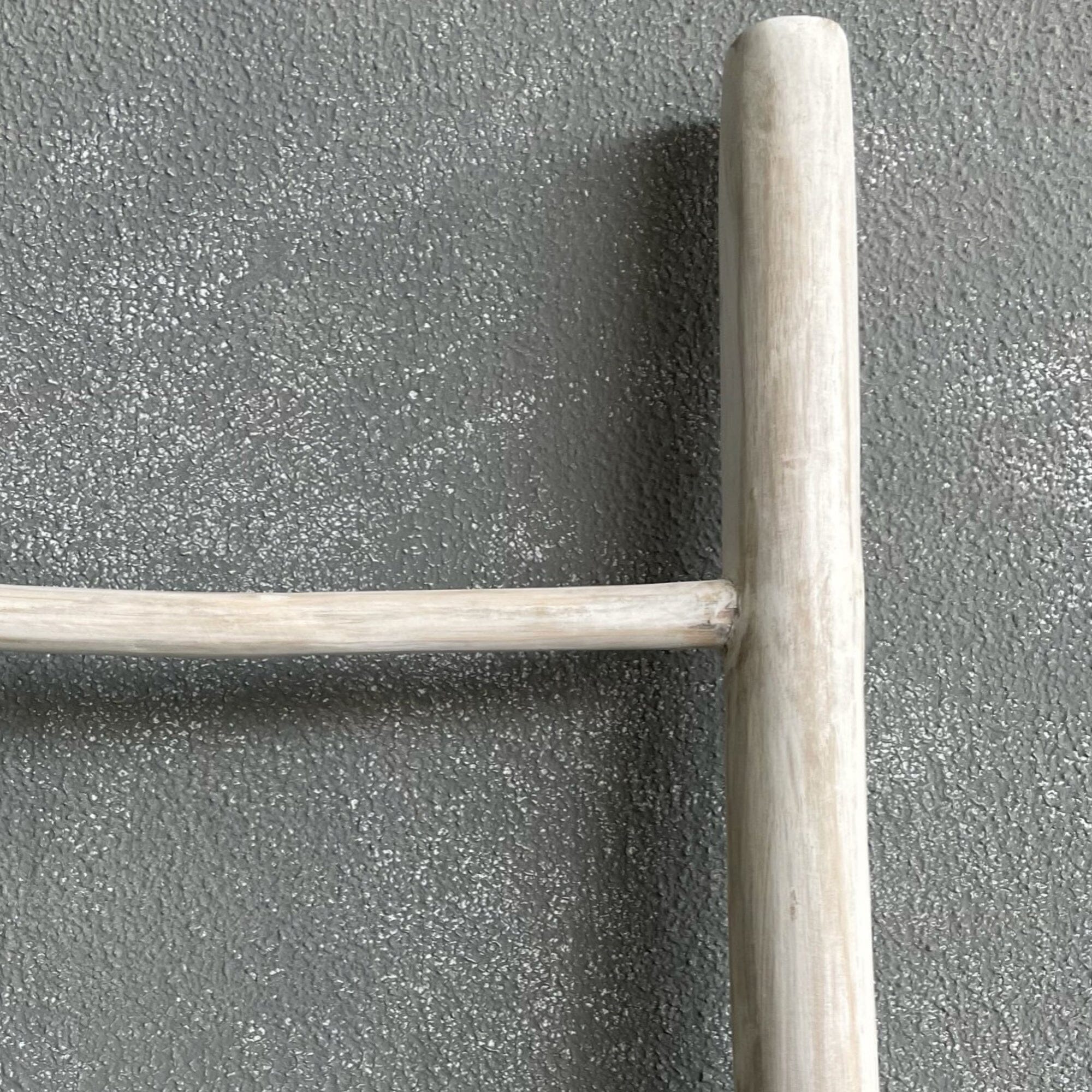 Driftwood Timber Ladder - Medium Homewares Beachwood Designs