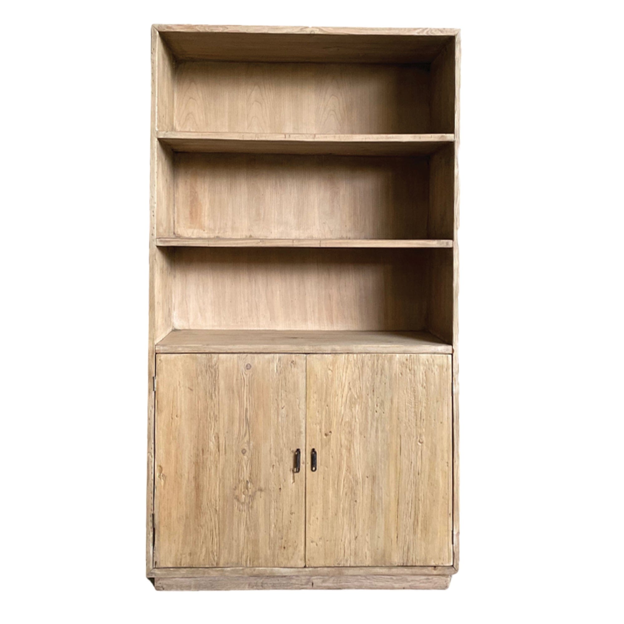 Elm Cabinet w/ Open Shelves Office & Storage Furniture Beachwood Designs