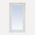 Elm Carved Mirror - 2000H x 1100W - White Homewares Beachwood Designs