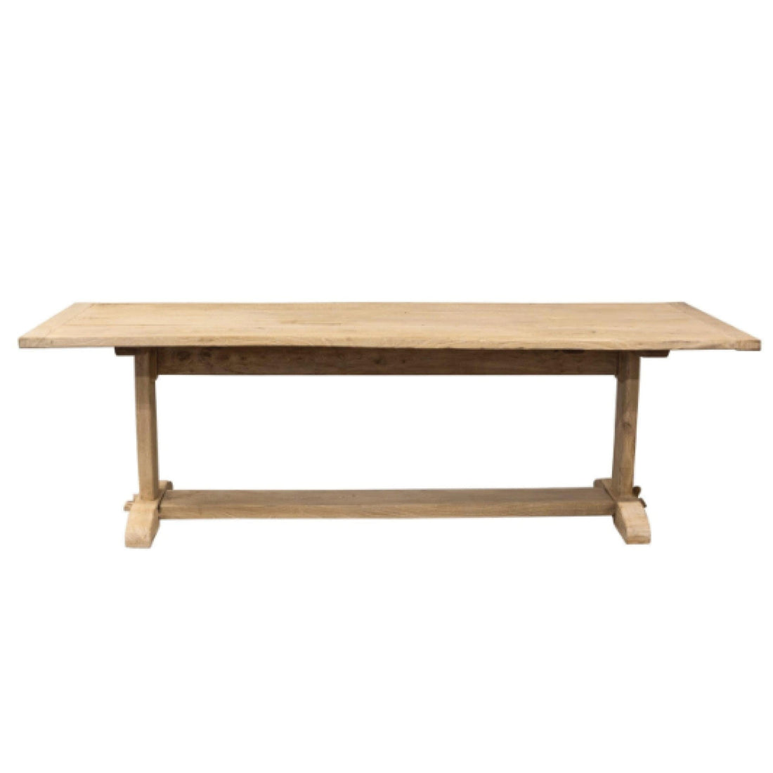 Elm Pedestal Dining Table L1800mm - Natural Dining Furniture Beachwood Designs 