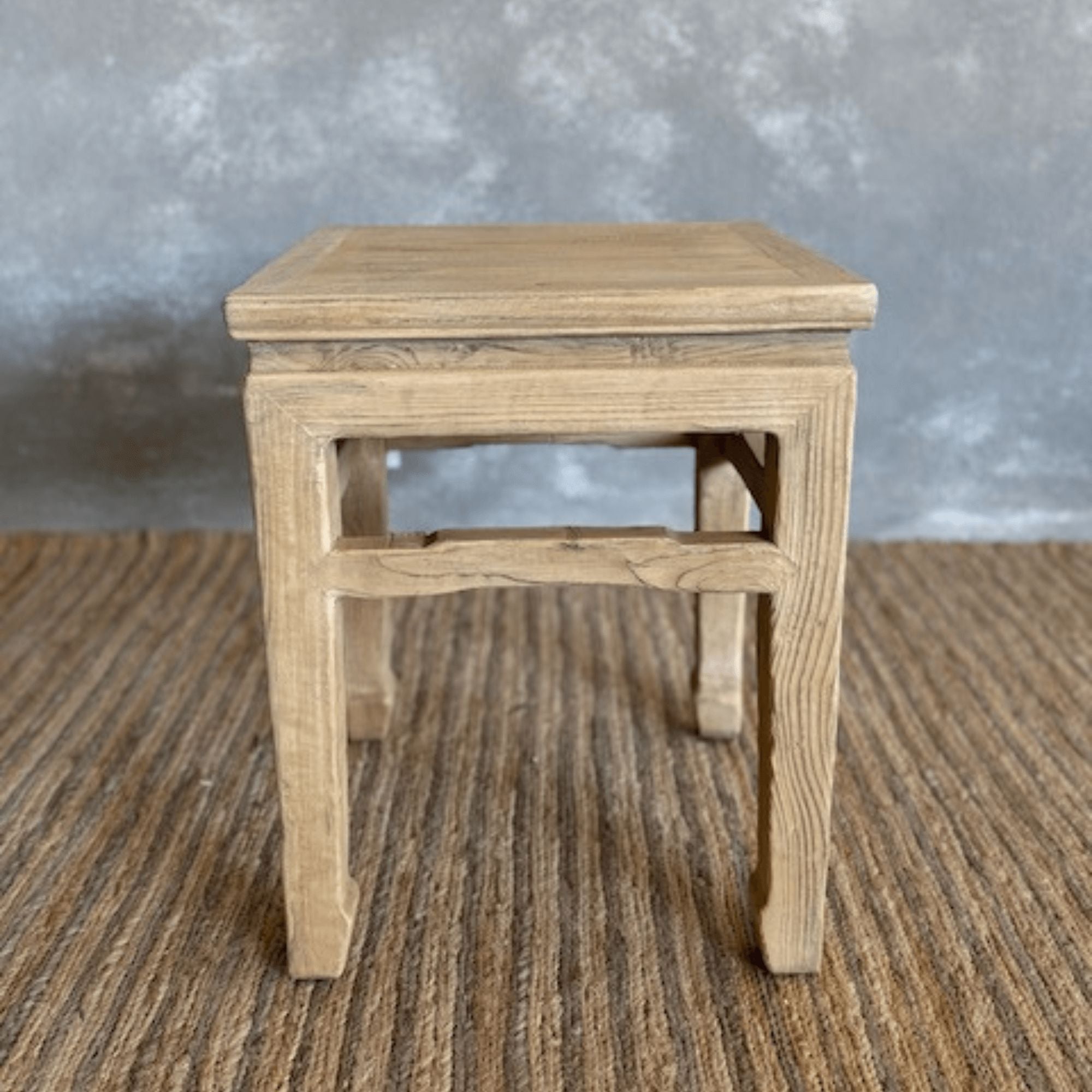 Elm Square Side Table L400mm - Natural Living Furniture Beachwood Designs