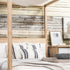Four Poster Bed - King Bedroom Furniture Beachwood Designs Limed Ash 