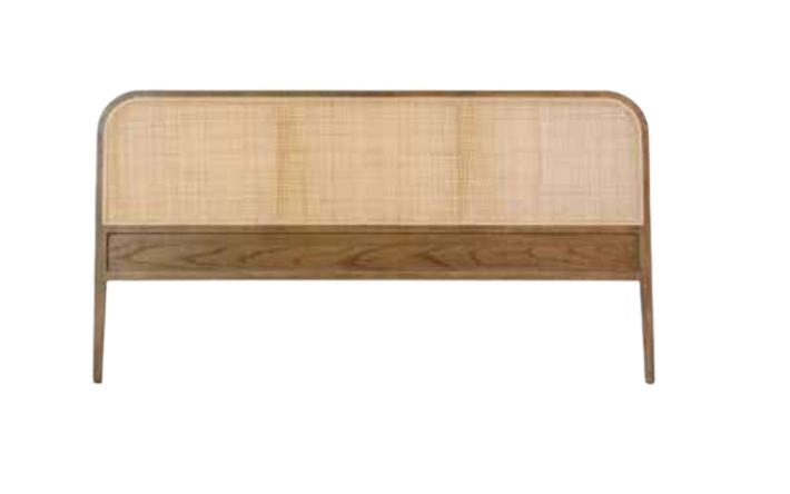 Freya Rattan Bedhead - King Bedroom Furniture Beachwood Designs