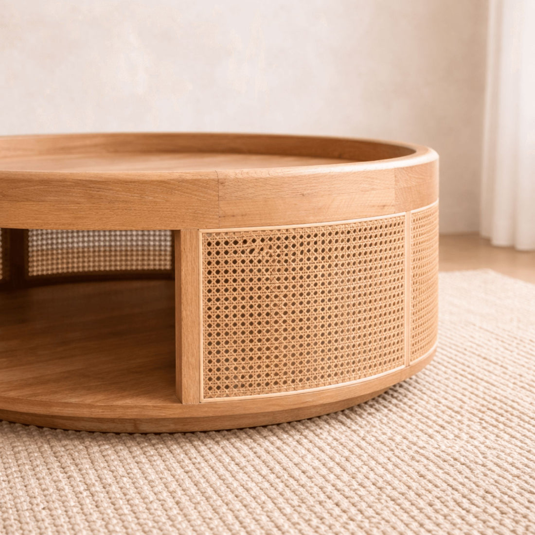 Freya Round Coffee Table Living Furniture Beachwood Designs