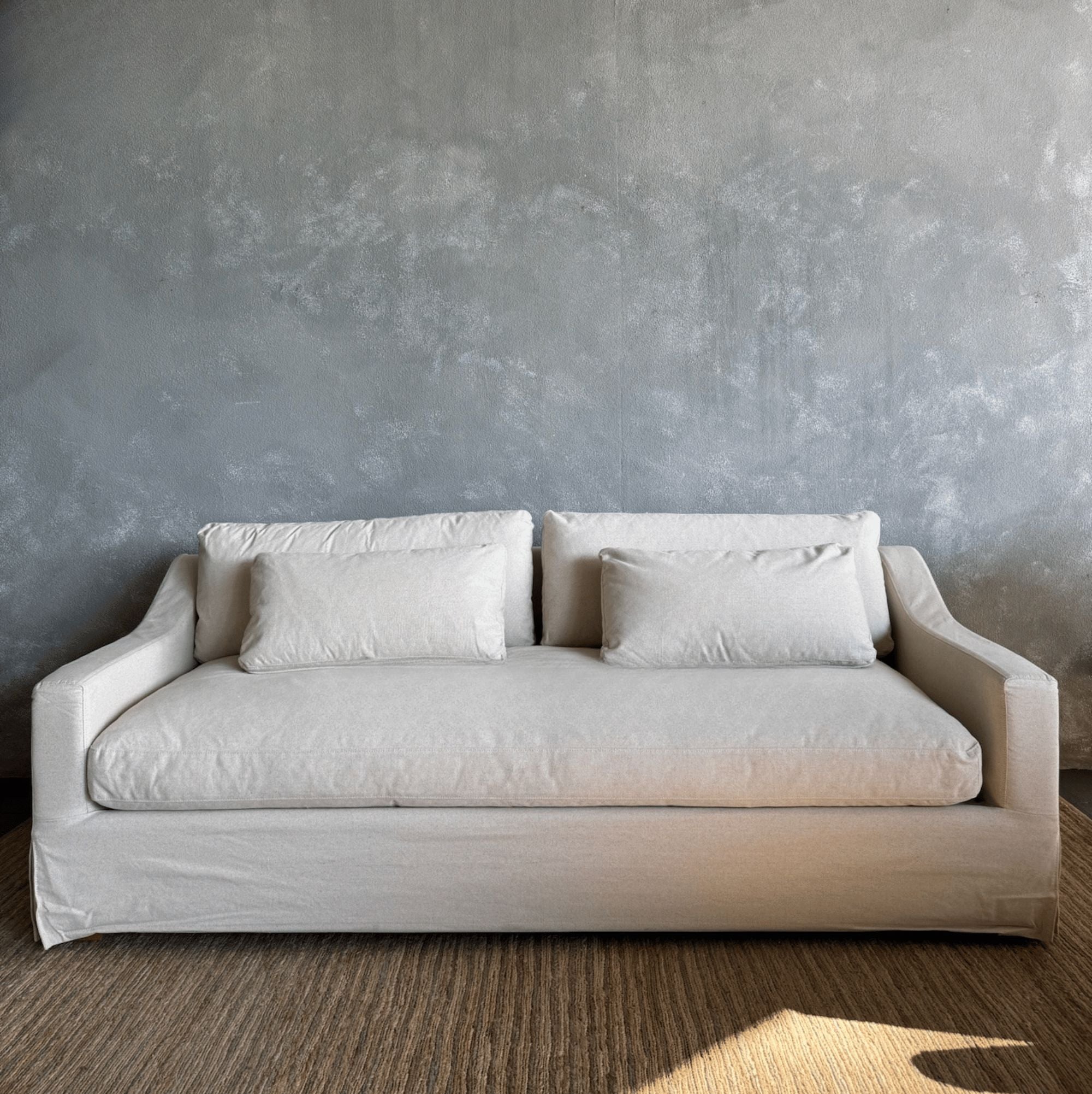 Hamilton Sofa - 3 Seater - Salt & Pepper Living Furniture Beachwood Designs