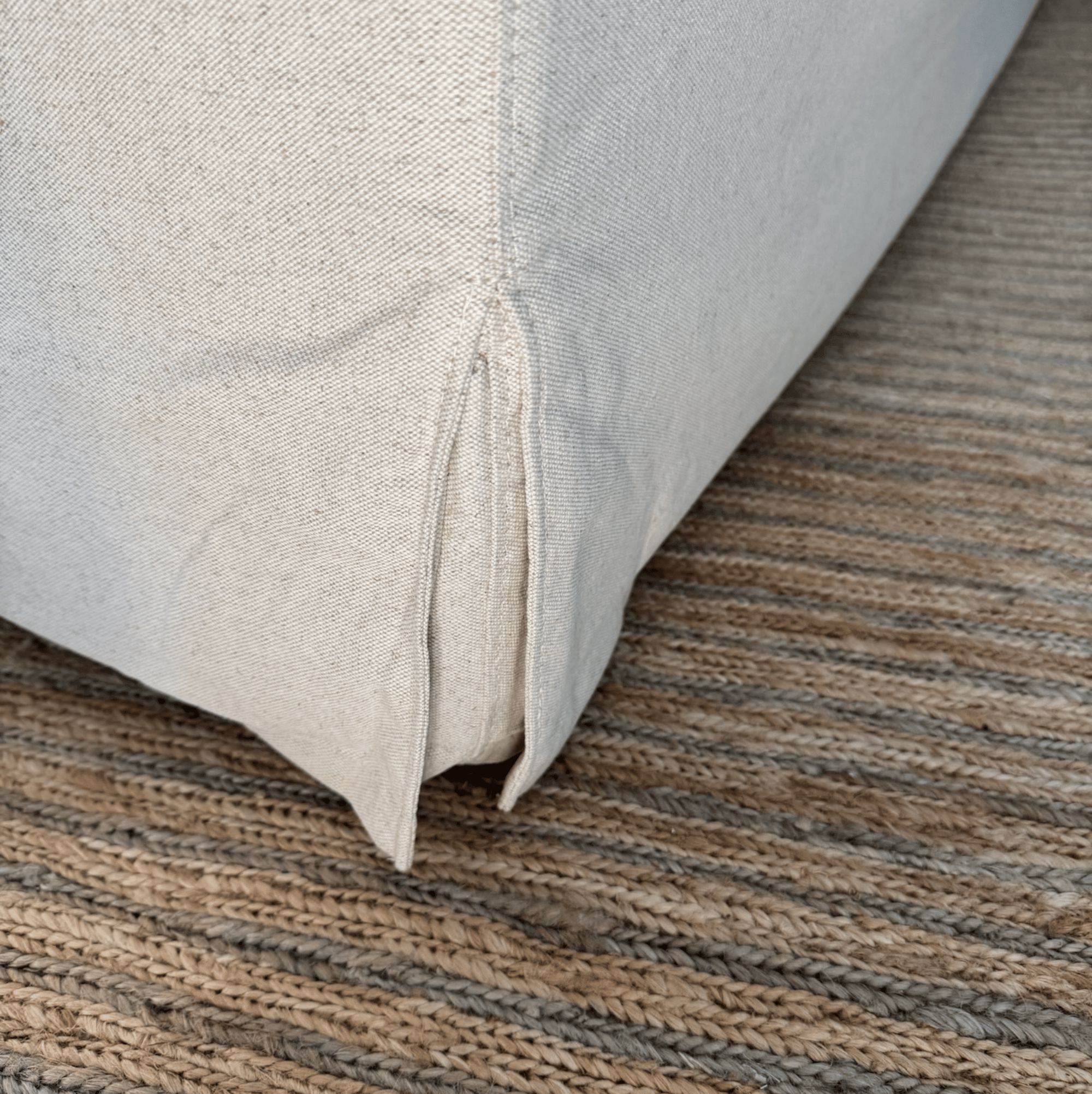 Hamilton Sofa - 3 Seater - Salt & Pepper Living Furniture Beachwood Designs