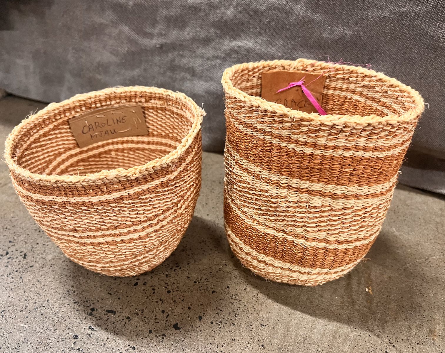 Kenyan Subira Basket - X Small Homewares Beachwood Designs