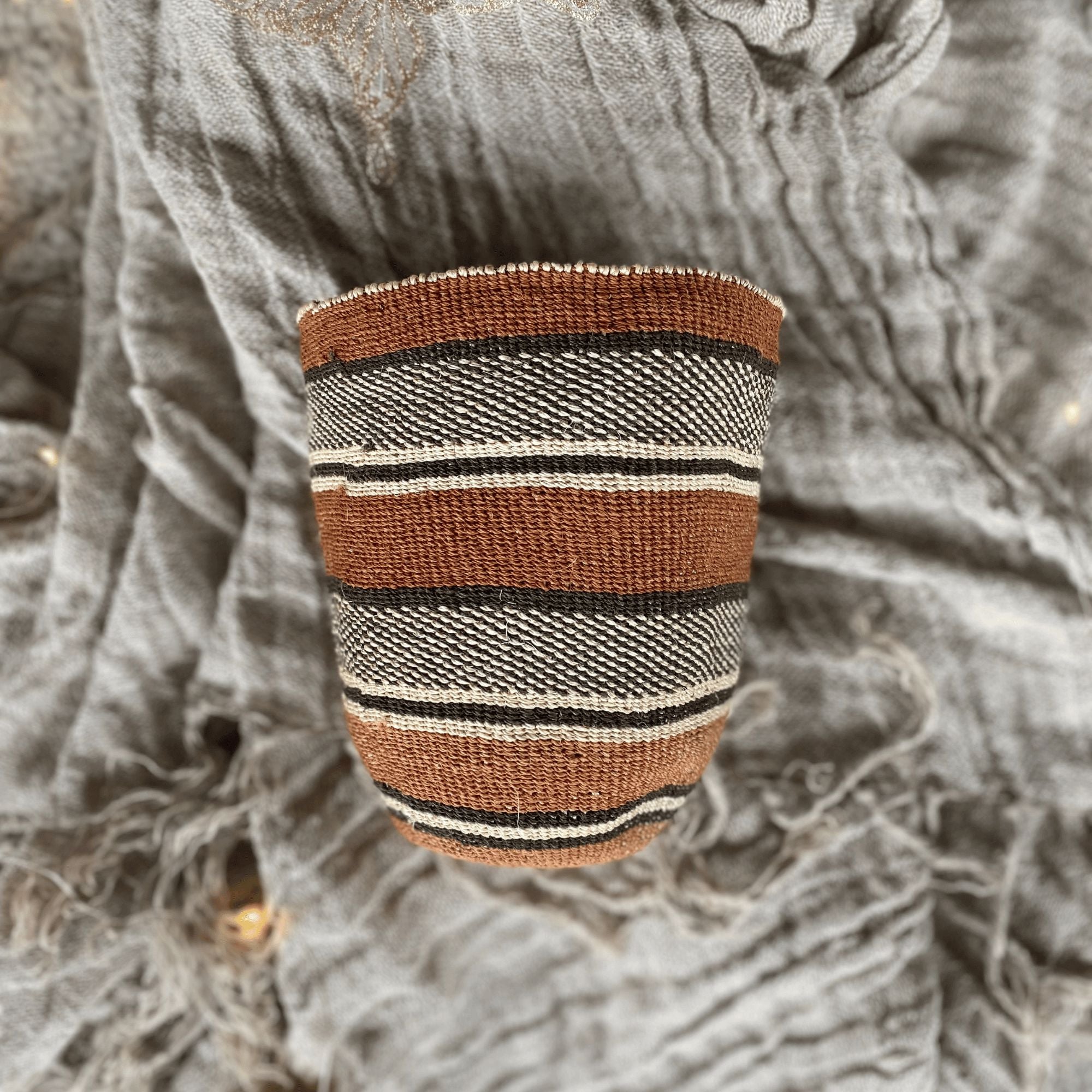 Kenyan Subira Basket - X Small Homewares Beachwood Designs