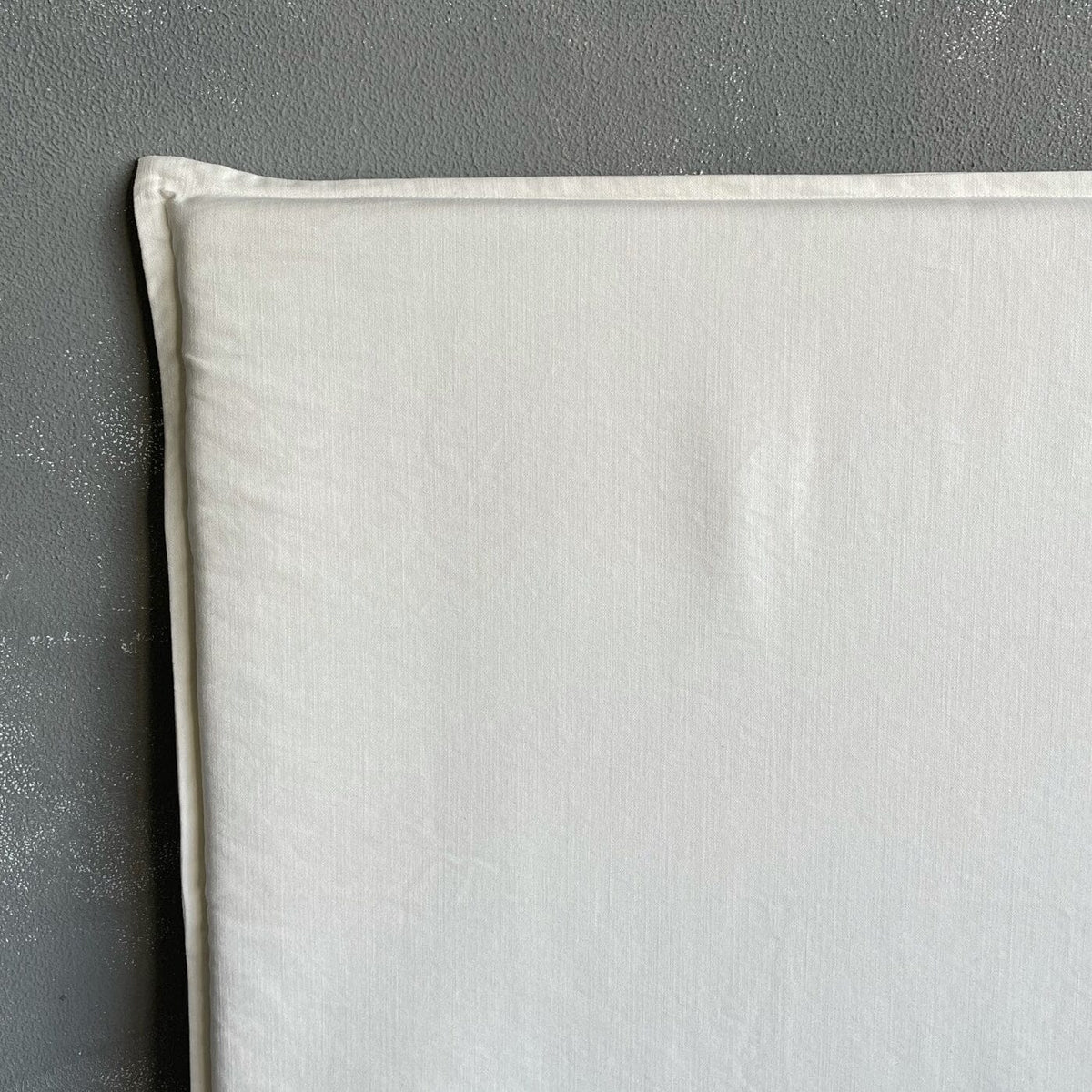Laguna Linen Bedhead - King Bedroom Furniture Beachwood Designs Chalk Linen Cotton