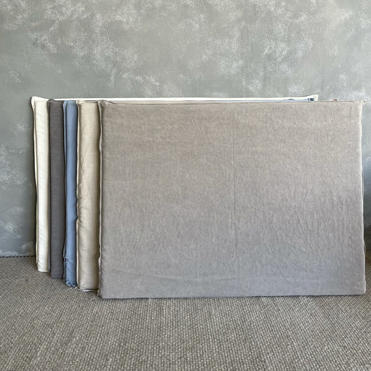 Laguna Linen Bedhead - Queen Bedroom Furniture Beachwood Designs