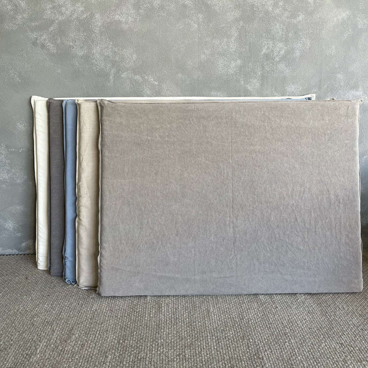 Laguna Linen Bedhead - Queen Bedroom Furniture Beachwood Designs