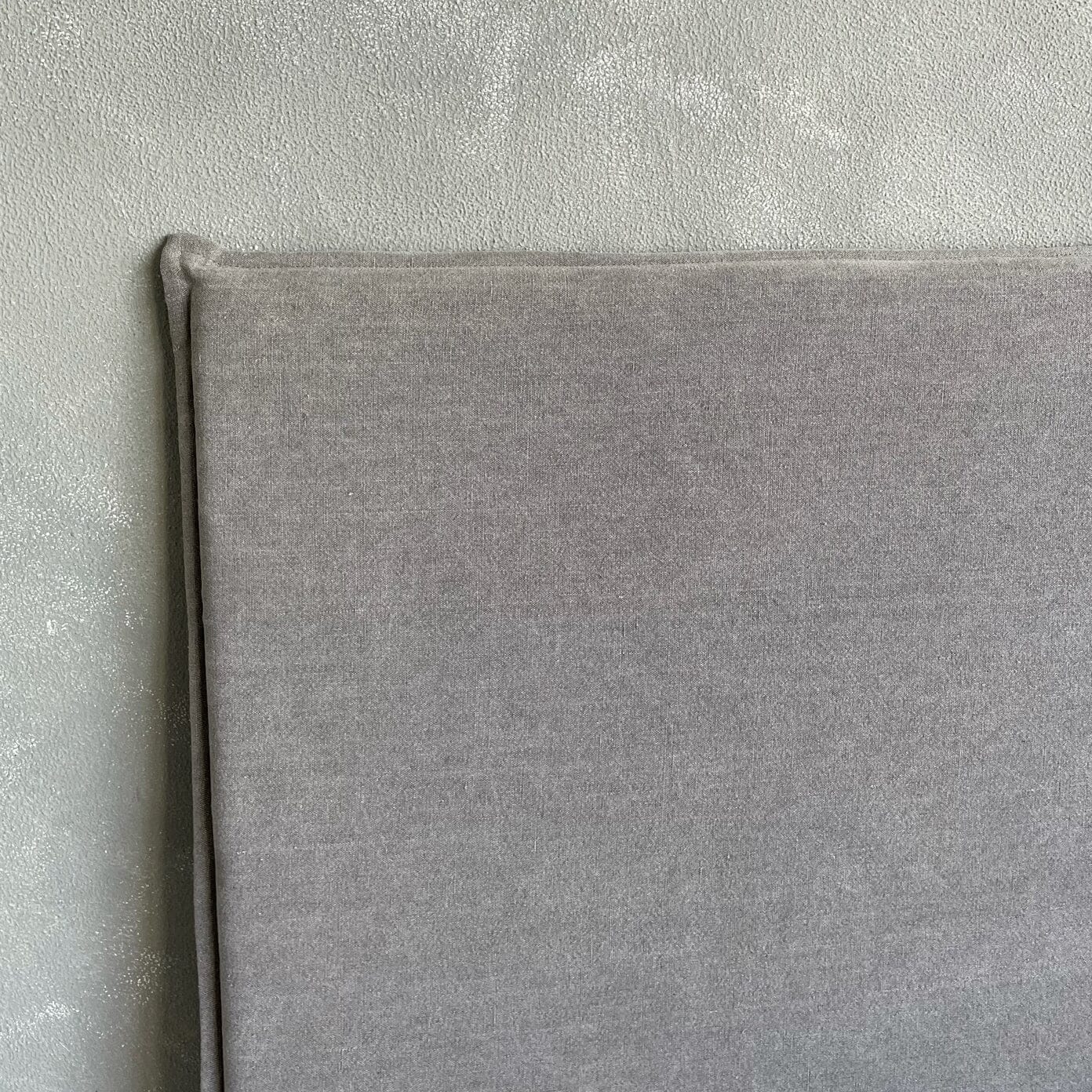 Laguna Linen Bedhead - Queen Bedroom Furniture Beachwood Designs Grey Linen