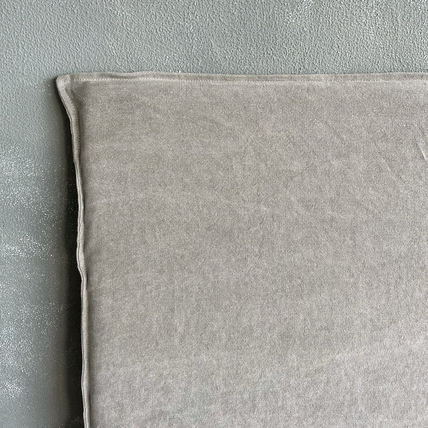 Laguna Linen Bedhead - Queen Bedroom Furniture Beachwood Designs Shale Linen