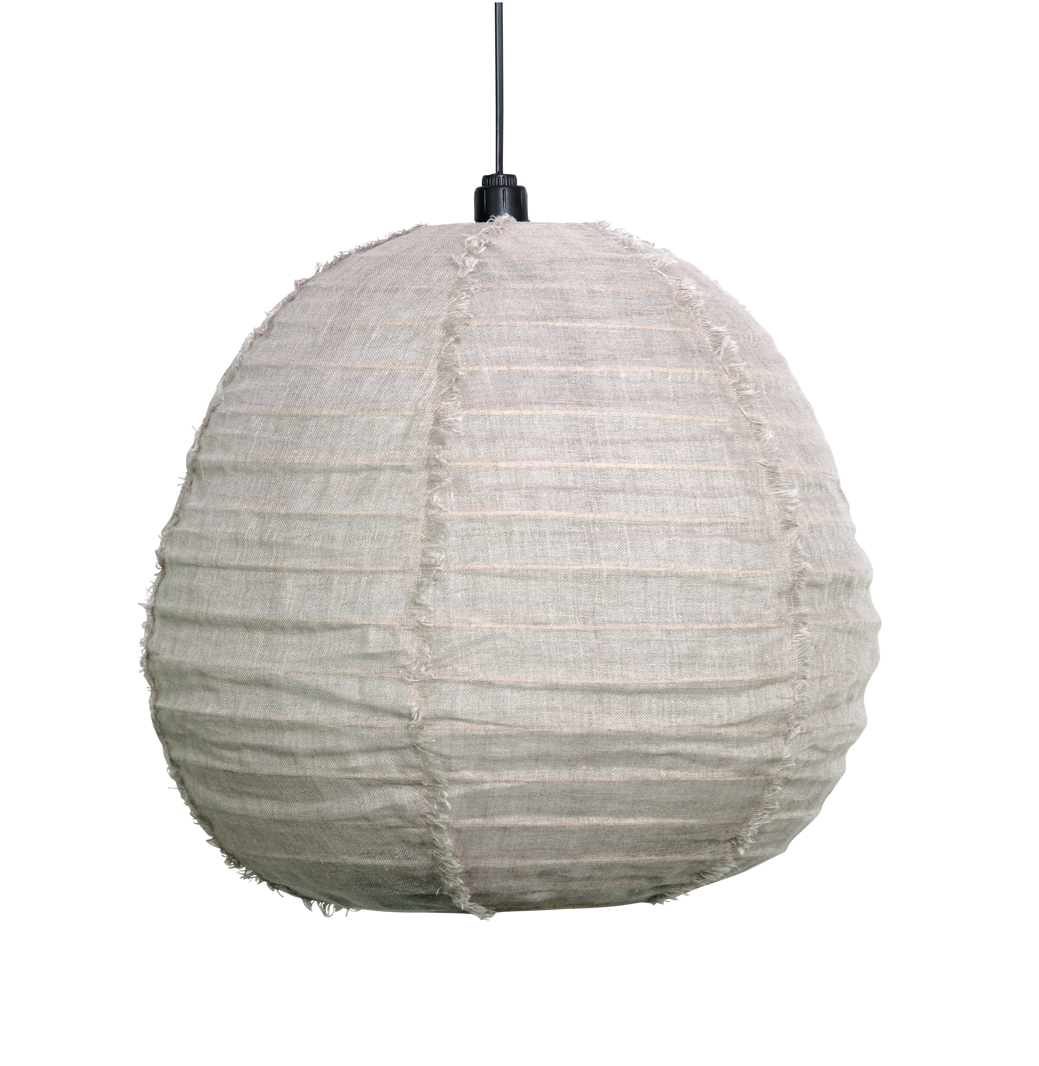 Linen Lanterns - Small Homewares Beachwood Designs Natural Linen