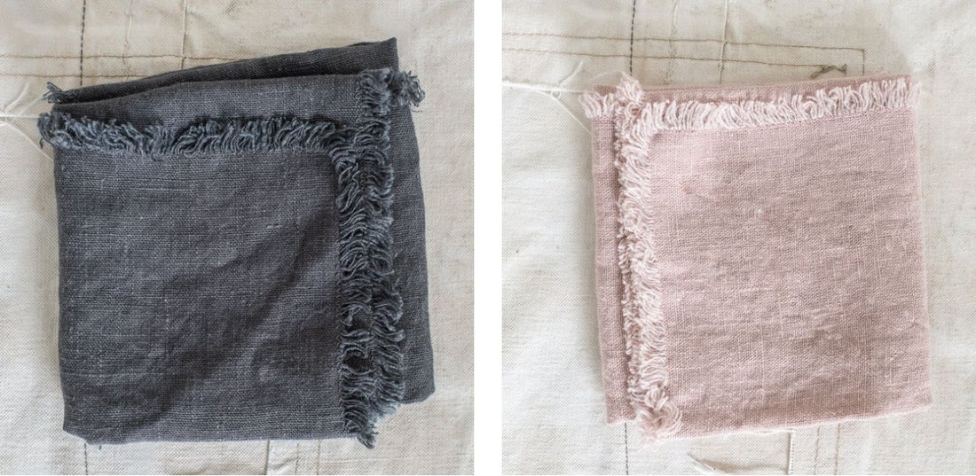 Linen Napkins - Set of 6 Homewares Beachwood Designs