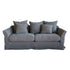 Lisboa Sofa - 3 Seater Living Furniture Beachwood Designs Cobalt Linen 