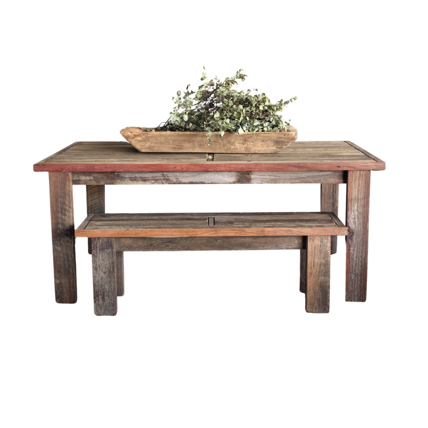 Local Handmade Outdoor Setting - Whitewash Outdoor Furniture Beachwood Designs Outdoor Fence Paling Natural Oiled (OD-FT-1)