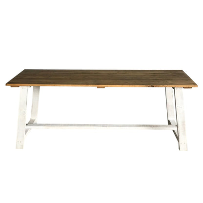 Locally Made Trestle Dining Table Dining Furniture Beachwood Designs 