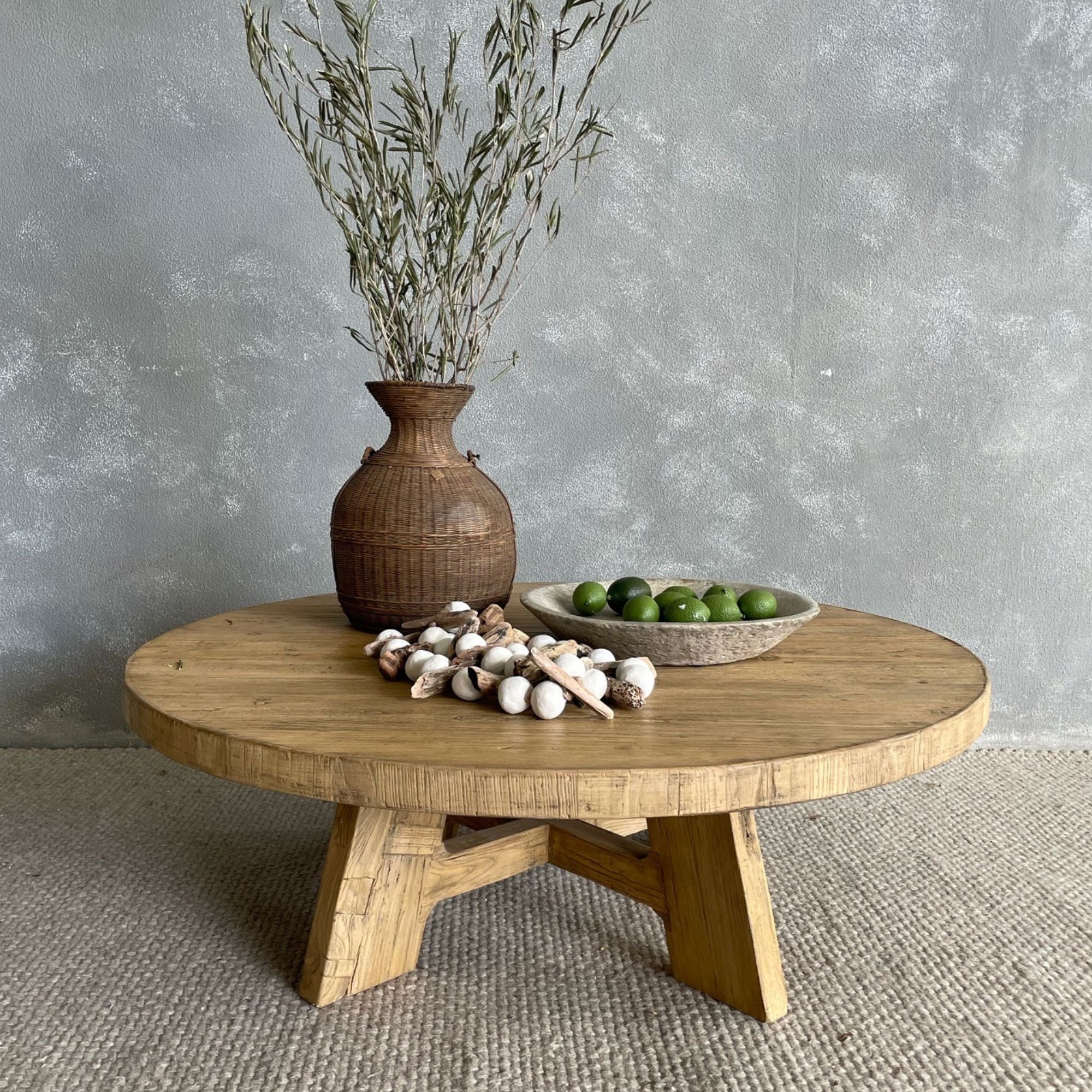 Loft Round Coffee Table - D1200mm Living Furniture Beachwood Designs