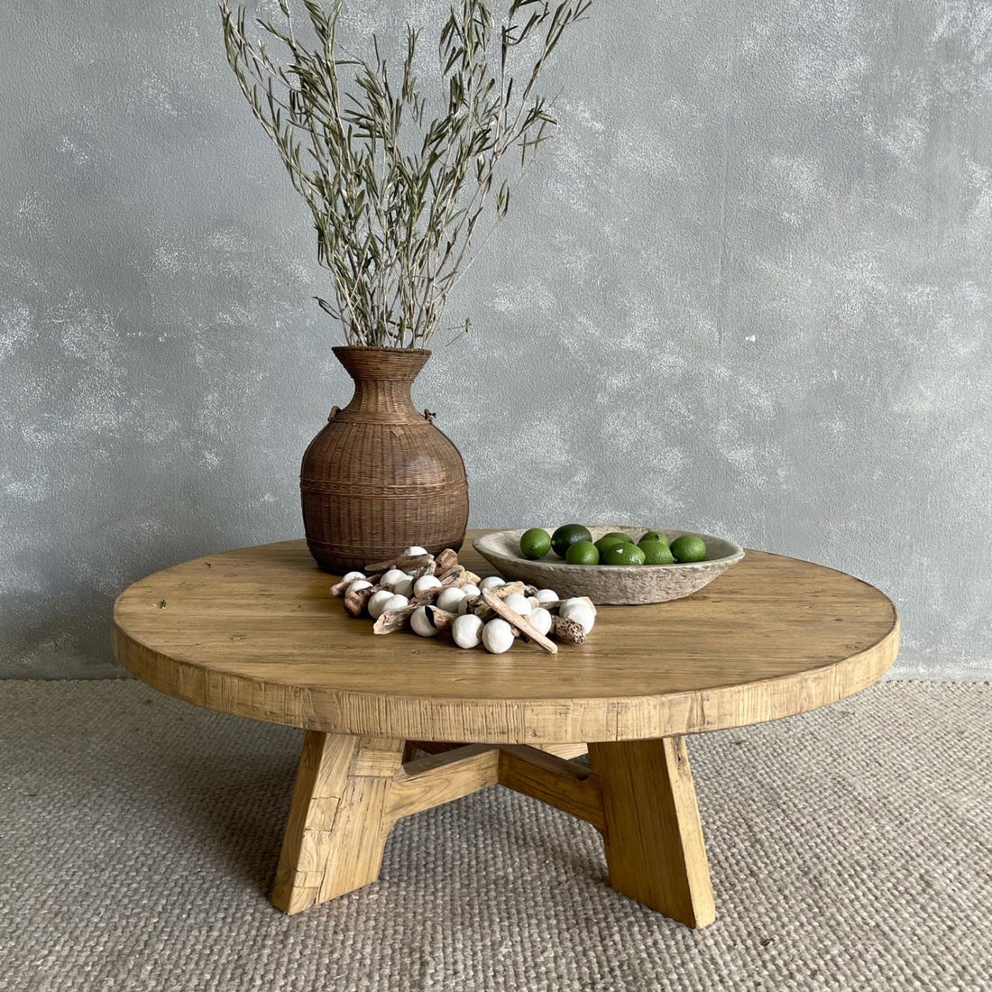 Loft Round Coffee Table - D1200mm Living Furniture Beachwood Designs