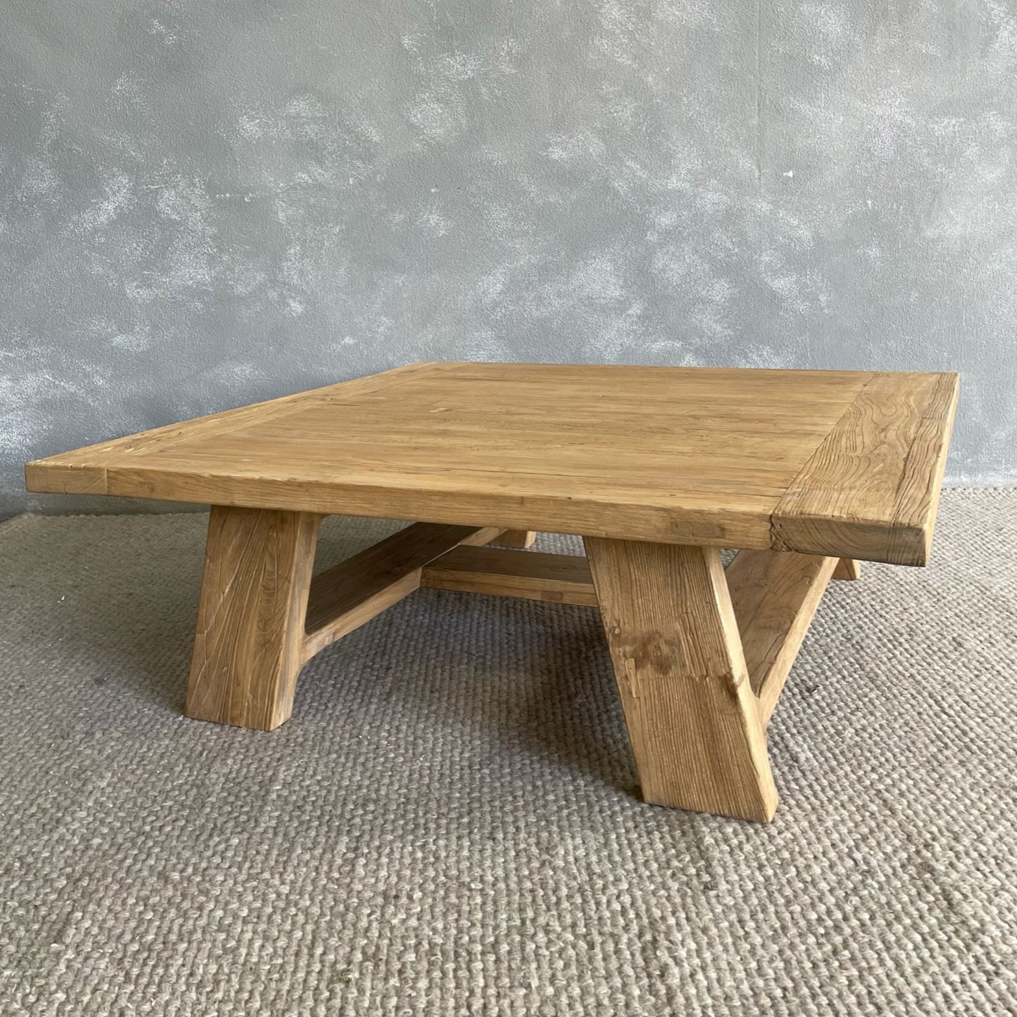 Loft Square Elm Coffee Table Living Furniture Beachwood Designs